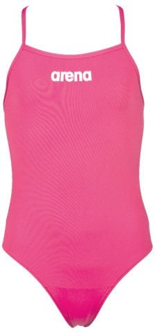 G SOLID LIGHTECH JR KIZ ÇOCUK YÜZÜCÜ MAYOSU / FRESIA ROSE _ WHITE