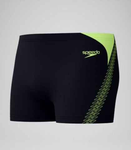 SPEEDO Men's HyperBoom Splice Aquashort Black/Yellow ERKEK MAYOSU