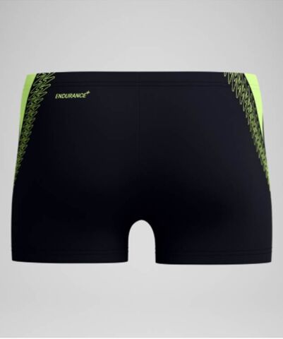 SPEEDO Men's HyperBoom Splice Aquashort Black/Yellow ERKEK MAYOSU