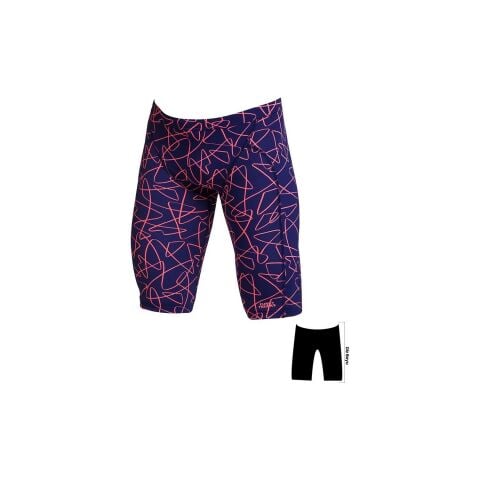 FUNKY TRUNKS JAMMER SERIAL TEXTER ERKEK YÜZÜCÜ MAYOSU