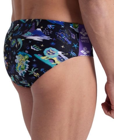 MEN'S ARENA FUN PLANET SWIM BRIEFS ERKEK SLİP MAYO