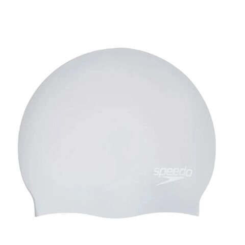 SPEEDO LONG HAIR CAP AU SILVER-WHITE