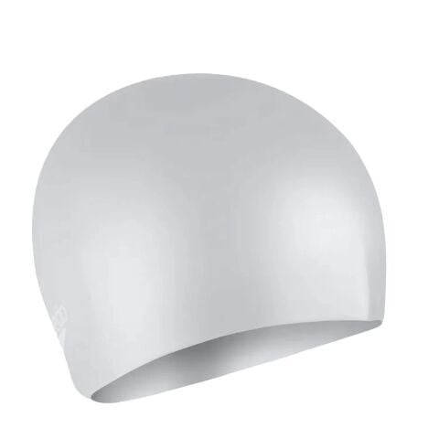 SPEEDO LONG HAIR CAP AU SILVER-WHITE