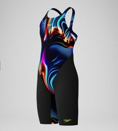 SPEEDO FASTSKIN JE END+MAX OPENBACK KNEESKIN KIZ ÇOCUK YARIŞ MAYOSU