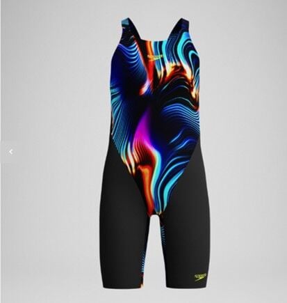 SPEEDO FASTSKIN JE END+MAX OPENBACK KNEESKIN KIZ ÇOCUK YARIŞ MAYOSU