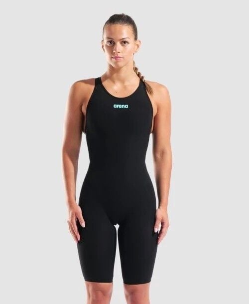 POWERSKIN VELOCE OB / BLACK-TEAL kadın profesyonel yarış mayosu