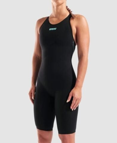 POWERSKIN VELOCE OB / BLACK-TEAL kadın profesyonel yarış mayosu