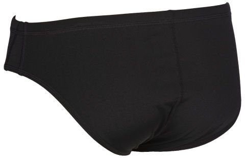 M SOLID BRIEF ERKEK YÜZÜCÜ MAYOSU  / BLACK WHITE