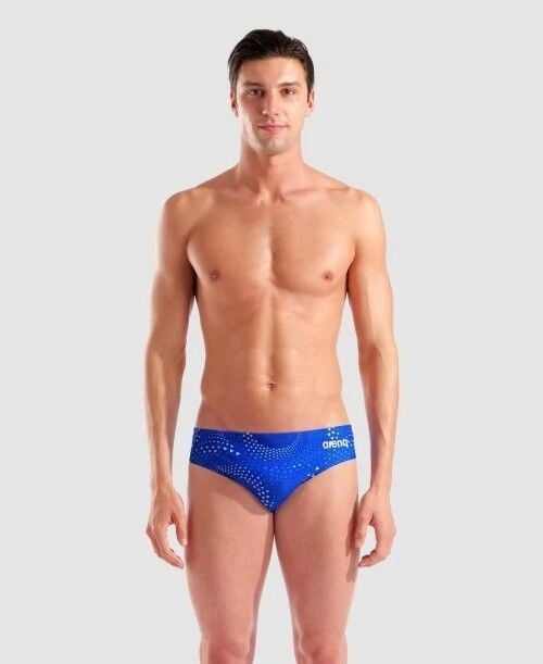 MEN'S ARENA FIREFLOW SWIM BRIEFS/TEAM ROYAL