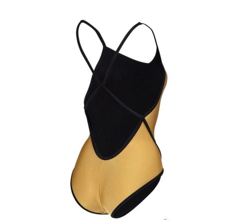W ARENA 50TH GOLD SWIMSUIT DIAMOND BACK/ KADIN YÜZÜCÜ MAYOSU