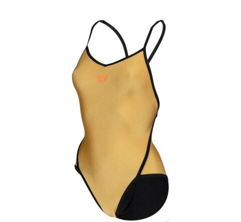 W ARENA 50TH GOLD SWIMSUIT DIAMOND BACK/ KADIN YÜZÜCÜ MAYOSU