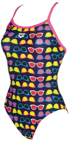 W SUNGLASSES KADIN YÜZÜCÜ MAYOSU  /NAVY, ROSE