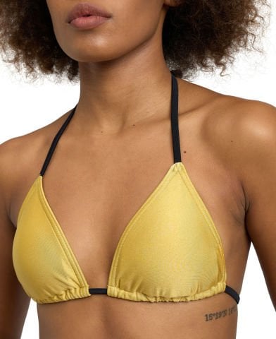 W ARENA 50TH SHINY GOLD BIKINI TRIANGLE/ YÜZÜCÜ BİKİNİSİ