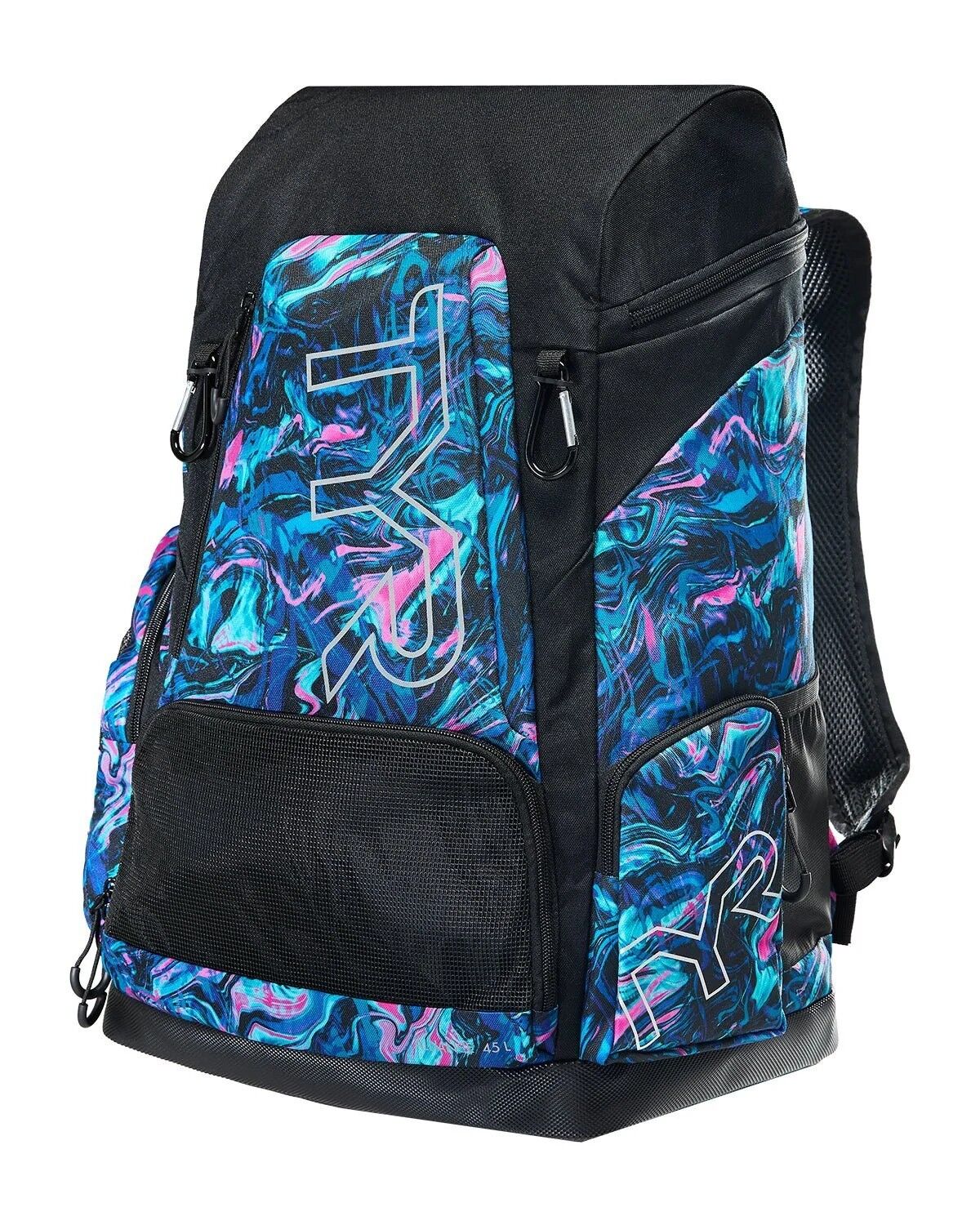 Alliance Marmaris Printed 45L Backpack Blue Pink Sırt Çantası