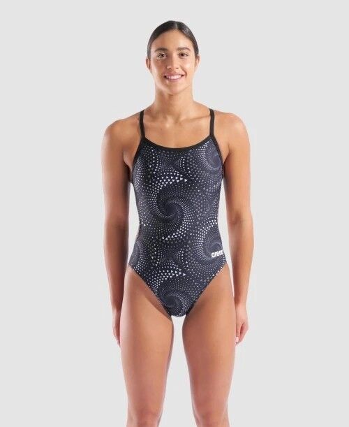 WOMEN'S ARENA FIREFLOW SWIMSUIT CHALLENGE BACK/BLACK