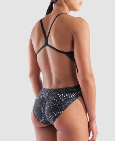 WOMEN'S ARENA FIREFLOW SWIMSUIT CHALLENGE BACK/BLACK
