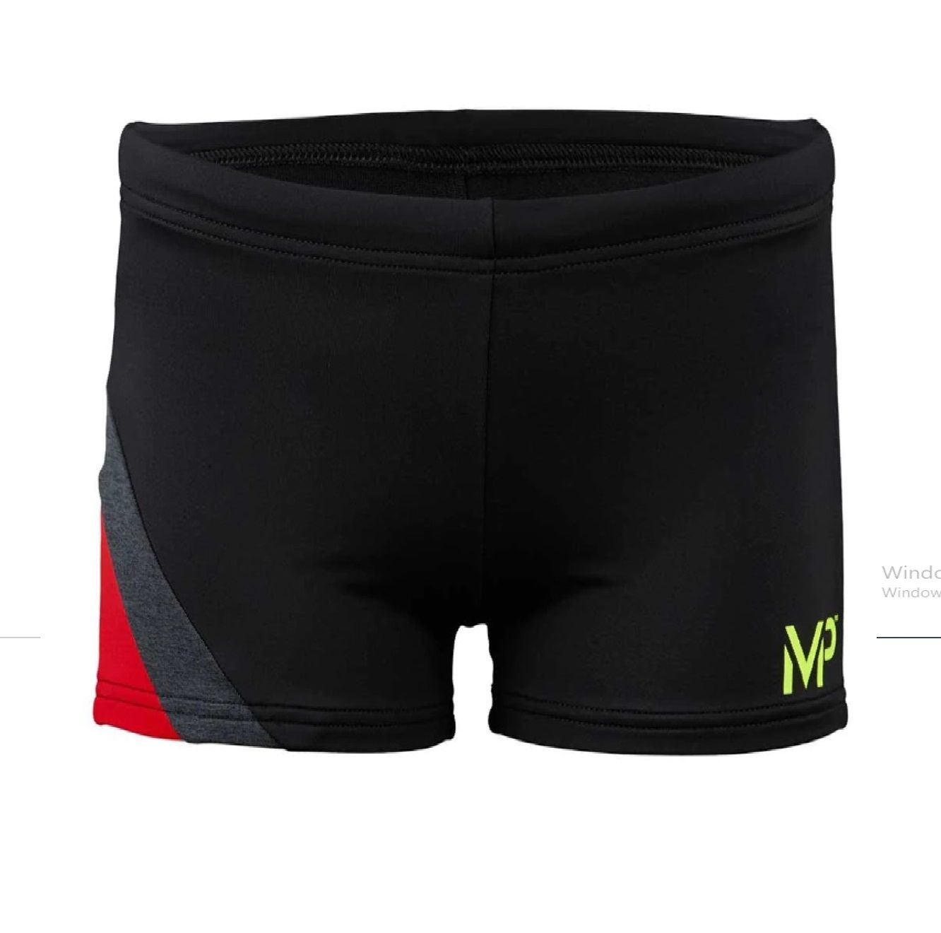 MP TIMEO / BLACK RED ERKEK ÇOCUK ŞORT MAYO