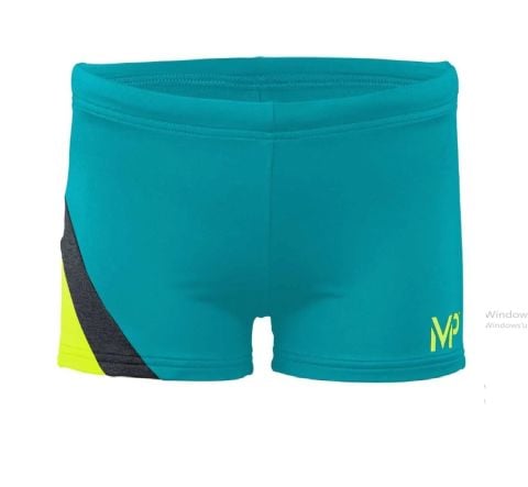 MP TIMEO / TURQUOISE BRIGHT YELLOW ERKEK ÇOCUK ŞORT MAYO