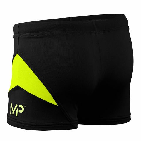 MP LONY / BLACK BRIGHT YELLOW ERKEK ÇOCUK ŞORT MAYO
