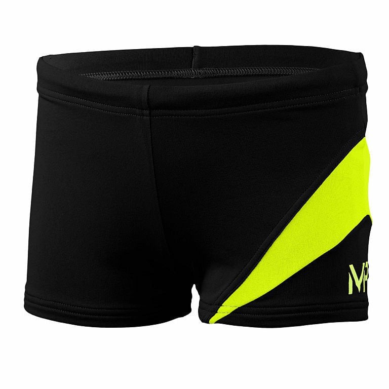 MP LONY / BLACK BRIGHT YELLOW ERKEK ÇOCUK ŞORT MAYO