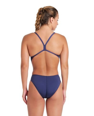 WOMENS TEAM SWIMSUIT CHALLANGE SOLID NAVY KADIN MAYOSU