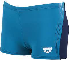 B SPRINT SHORT  ERKEK ÇOCUK YÜZÜCÜ MAYOSU / NAVY-DARK TURQUOISE