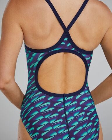 TYR Women's Diamondfit Swimsuit - Dragonflyte Kadın Mayosu