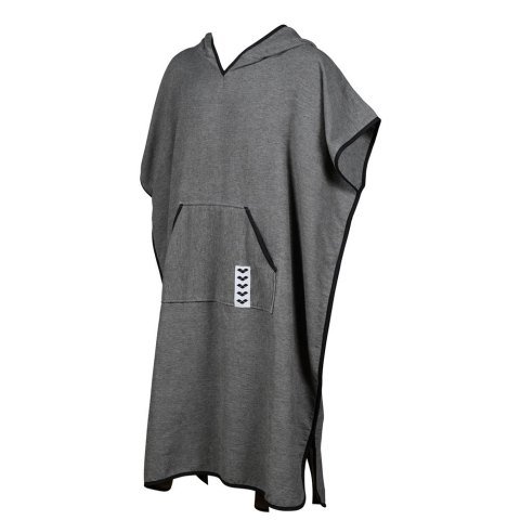ICONS HOODED PANCHO-HAVLU PANÇO / GREY