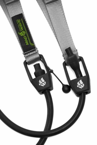 Dry Training With Handles Mad Wave tutacaklı Lastik Gri 1.3-3.6 kg