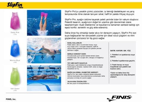 SlipFin Pro Palet - Mavi Silikon Topuksuz Çorap Palet