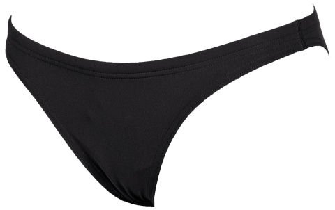 W SOLID BOTTOM / BLACK-WHITE BIKINI ALTI