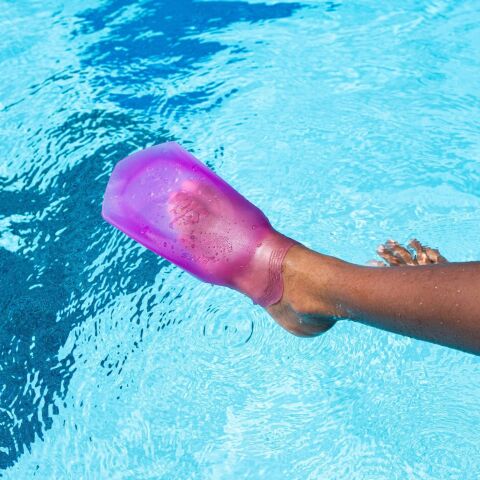 SlipFin Pro Palet - Pembe Silikon Topuksuz Çorap Palet