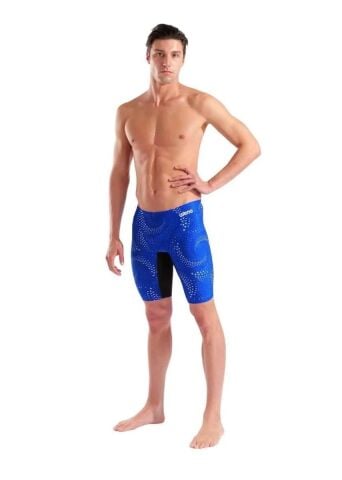 MEN'S ARENA FIREFLOW SWIM JAMMER/BLACK MULTI ROYAL
