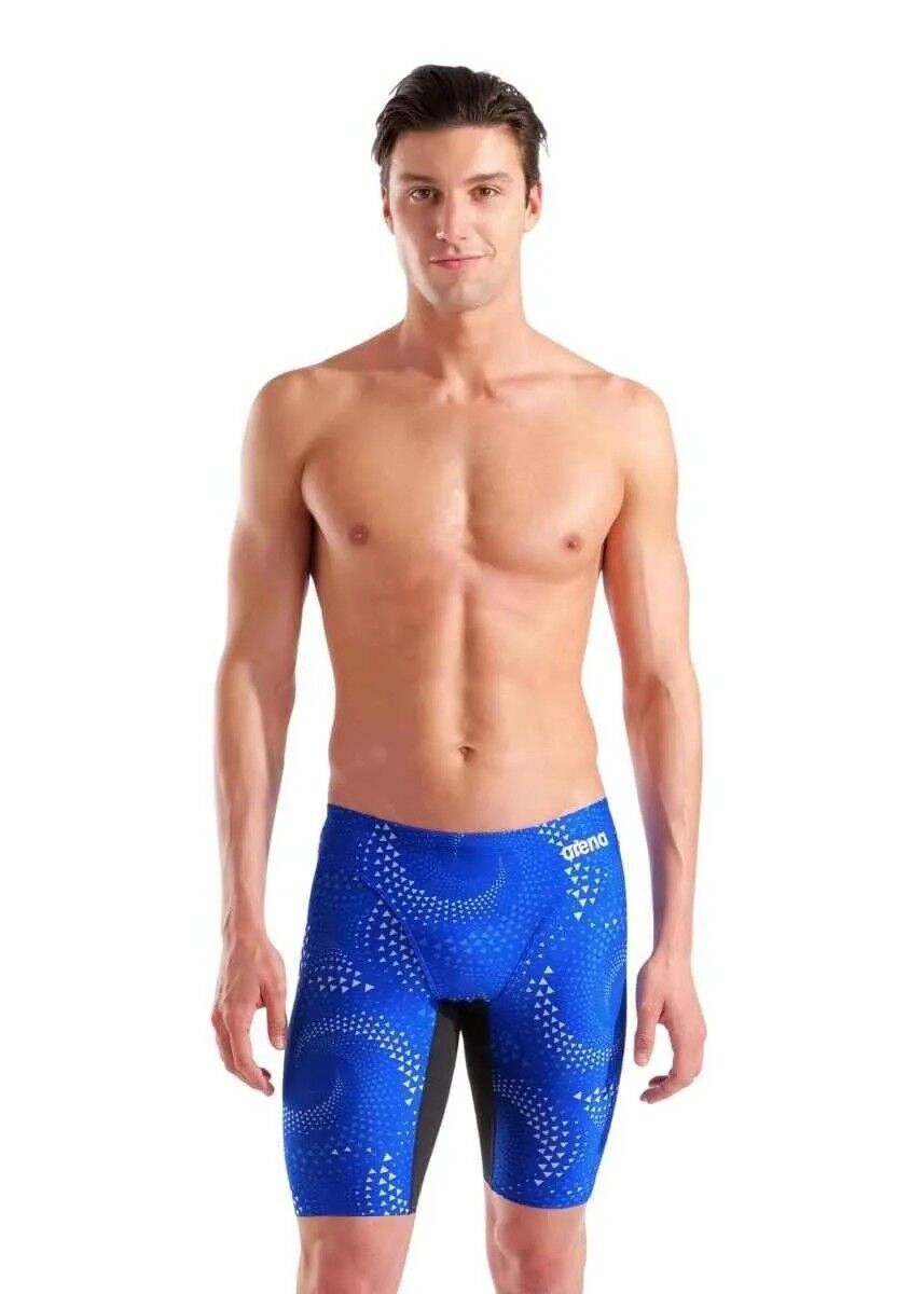 MEN'S ARENA FIREFLOW SWIM JAMMER/BLACK MULTI ROYAL