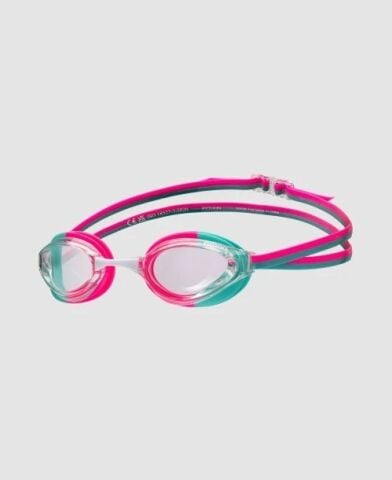 PYTHON/CLEAR-SHOCKING PINK-WATER yüzme gözlüğü