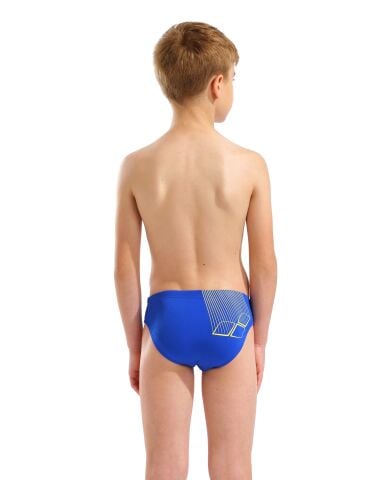B Arena Bright Swim Briefs neon blue erkek çocuk mayosu
