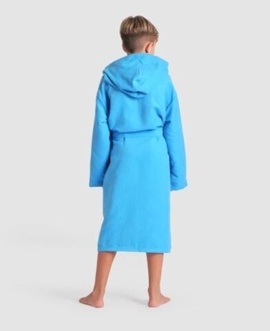 ARENA ZEAL JR ROBE/TURQUOISE-WHITE ÇOCUK BORNOZU
