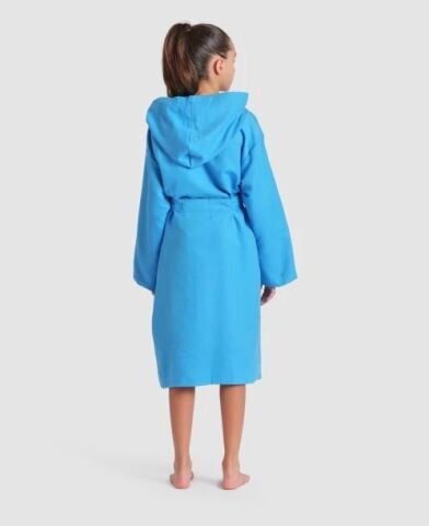 ARENA ZEAL JR ROBE/TURQUOISE-WHITE ÇOCUK BORNOZU