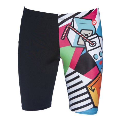 M CRAZY MILKSHAKE JAMMER ERKEK YÜZÜCÜ MAYOSU /BLACK