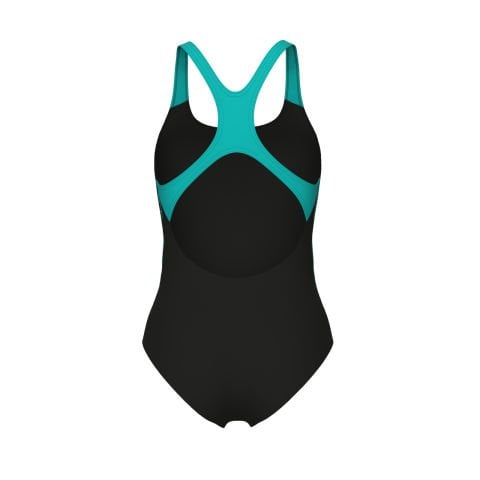 WOMENS SWIM PRO BACK GRAPHIC/BLACK-WATER KADIN MAYOSU