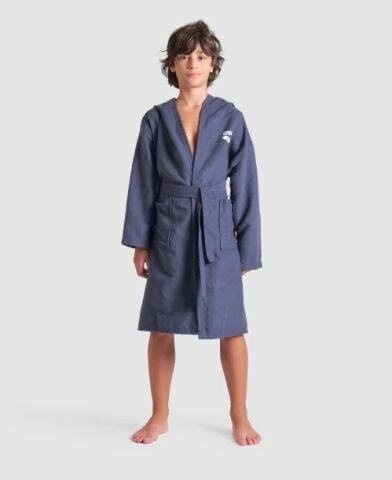 ARENA ZEAL JR ROBE/NAVY-WHITE ÇOCUK BORNOZU