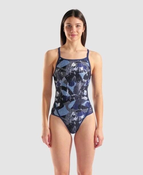 WOMEN'S ARENA SCRATCHED SWIMSUIT SUPER FLY BACK/NA