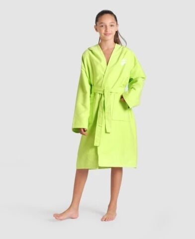 ARENA ZEAL JR ROBE/ARCTIC LIME-WHITE ÇOCUK BORNOZU