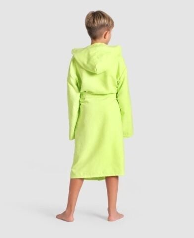 ARENA ZEAL JR ROBE/ARCTIC LIME-WHITE ÇOCUK BORNOZU