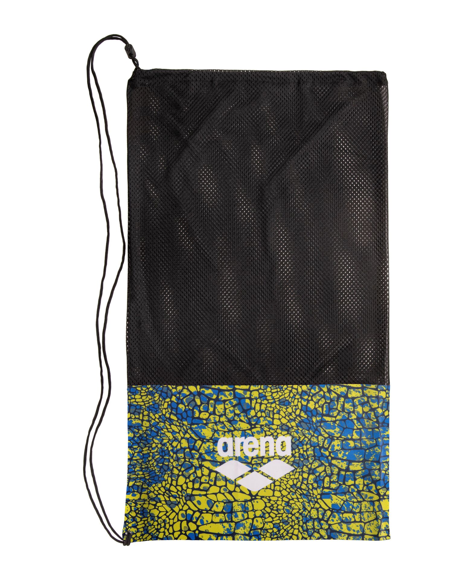 Snakeskin Mesh Bag Green File Çanta