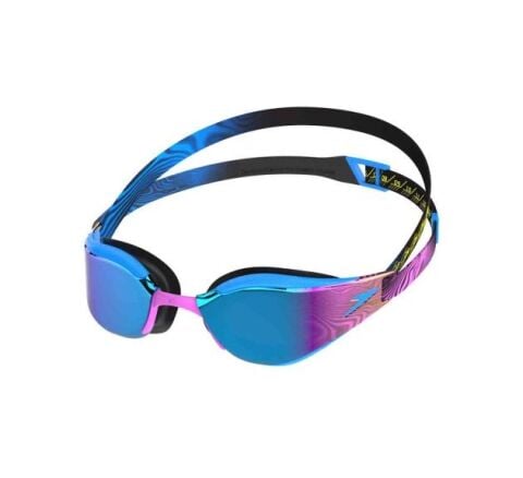 Speedo Fastskin Hyper Elite Mirror Goggle - Blue yetişkin yarış gözlüğü
