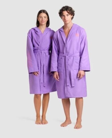 ARENA ZEAL ROBE/VIOLET-CALYPSO CORAL YETİŞKİN BORNOZU