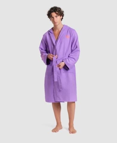 ARENA ZEAL ROBE/VIOLET-CALYPSO CORAL YETİŞKİN BORNOZU