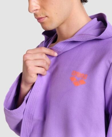 ARENA ZEAL ROBE/VIOLET-CALYPSO CORAL YETİŞKİN BORNOZU