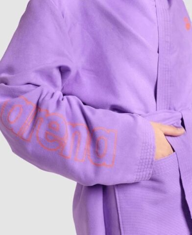 ARENA ZEAL ROBE/VIOLET-CALYPSO CORAL YETİŞKİN BORNOZU
